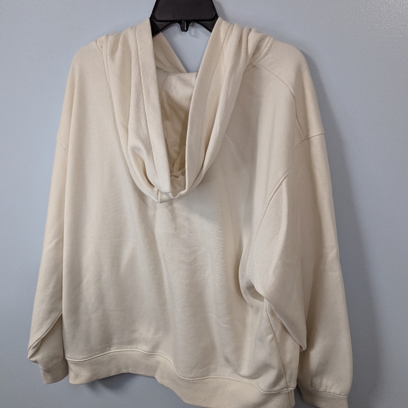 Universal Thread Zip-Up Hoodie Sweatshirt - Cream XXL *Flawed - Picture 6 of 6